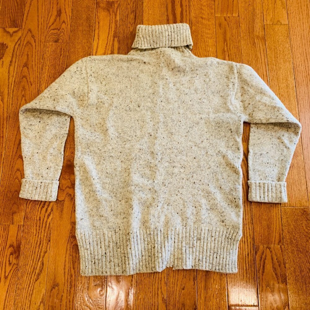 Express Tricot Vintage 100% Wool Knit Turtleneck Sweater Women's XS - Picture 6 of 16